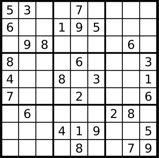 SUDOKU Puzzle